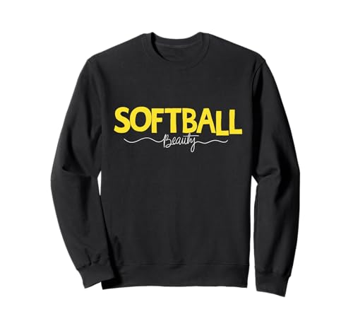 Softball Schönheit, Mädchen Frauen Spieler Sport T -Shirt Sweatshirt Softball Schönheit, Mädchen Frauen Spieler Sport T -Shirt Sweatshirt von Schönheitssportkleidung