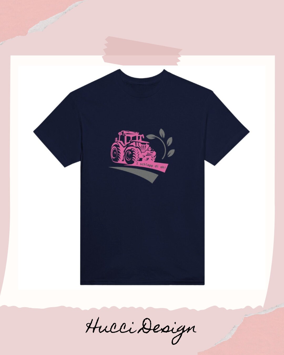 T-Shirt "Traktor Schleppt Dich Ab" von Schoepflhex