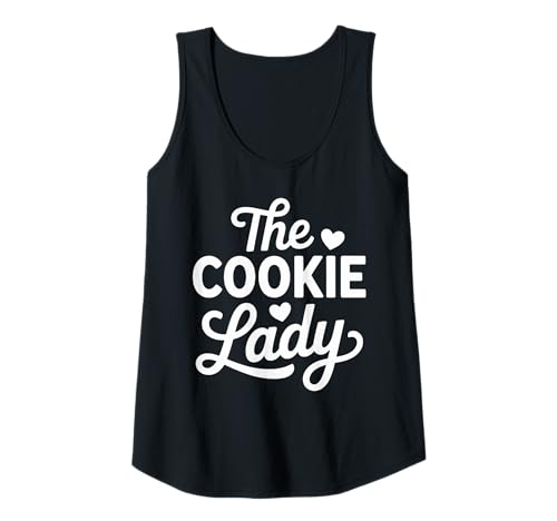 Damen The Cookie Lady Backen Frauen Tank Top Damen The Cookie Lady Backen Frauen Tank Top von Schokochip Gebäck Bäckerei Damen