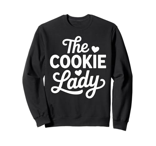 The Cookie Lady Backen Frauen Sweatshirt The Cookie Lady Backen Frauen Sweatshirt von Schokochip Gebäck Bäckerei Damen