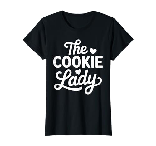 The Cookie Lady Backen Frauen T-Shirt The Cookie Lady Backen Frauen T-Shirt von Schokochip Gebäck Bäckerei Damen