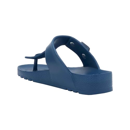 Doctor Scholl Damen Bahia Flip-Flop Orthopädische Schuhe, Dunkelblau, 40 EU von Scholl