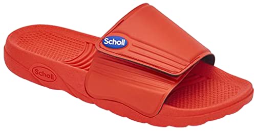 Scholl Herren Nautilus Slide-Sandale, Rot, 39 EU von Scholl