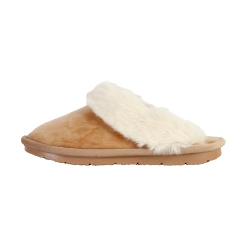 Scholl Damen Brienne Hausschuh, Beige, 37 EU von Scholl