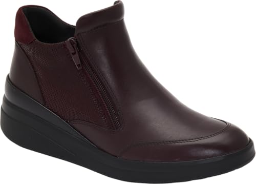 Scholl Damen Emma Ankle Boot Sandale, Weinrot, 36 EU Weit von Scholl