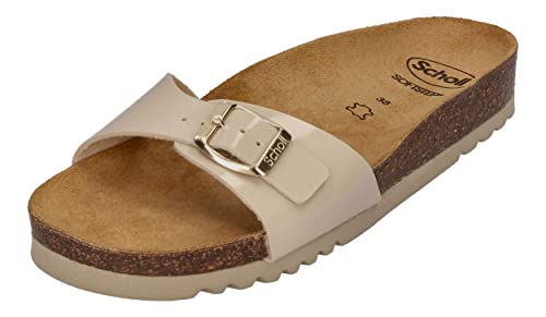 Scholl Damen Estelle Sandale, beige, 36 EU von Scholl