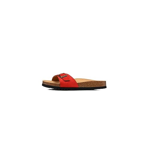 Scholl Damen Estelle Sandale, rot, 36 EU von Scholl