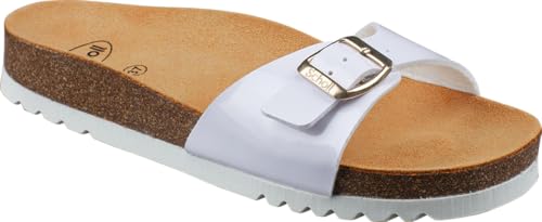 Scholl Damen Estelle Sandale, weiß, 37 EU von Scholl