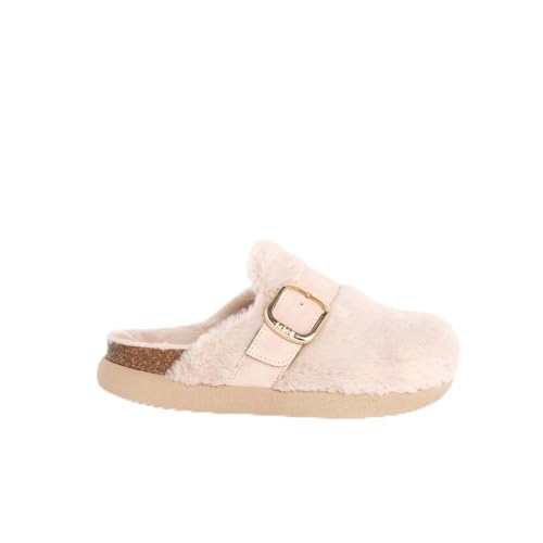Scholl Damen Ivy Big Buckle Sandale, beige, 37 EU von Scholl