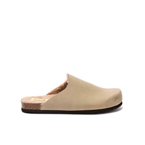 Scholl Damen Jackie Clog Hausschuh, beige, 39 EU von Scholl