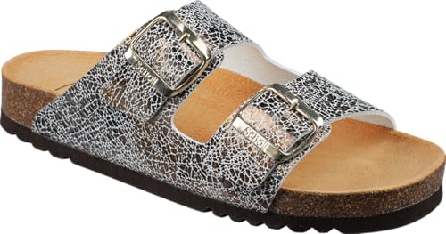 Scholl Damen Josephine Sandale, Silber/Multi, 36 EU, Silver Multi, 36 EU von Scholl