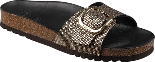 Scholl Damen Kathleen Sandale, goldfarben, 36 EU von Scholl