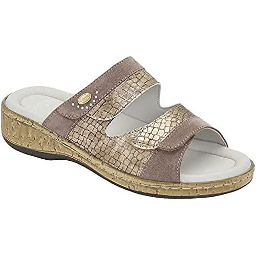 Scholl Damen MARINELLA Sandale, Taupe, 41 EU Weit von Scholl