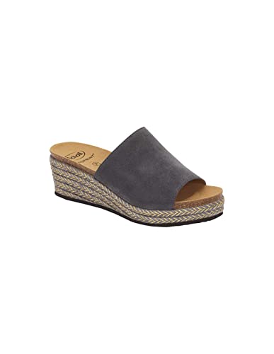 Scholl Damen Malaga Sandale, Anthracite, 41 EU von Scholl