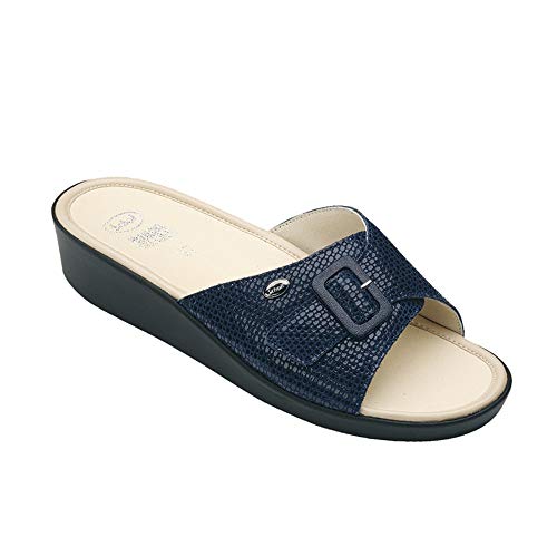 Scholl Damen Mango Sandale, Blu, 35 EU von Scholl