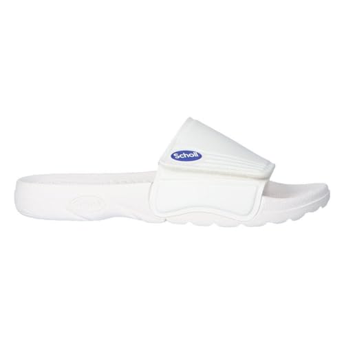 Scholl Damen Nautilus Slide-Sandale, Weiß, 37 EU von Scholl