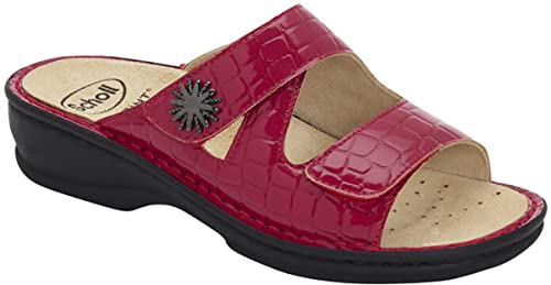 Scholl Damen Nevia Sandale, rot, 37 EU Weit von Scholl