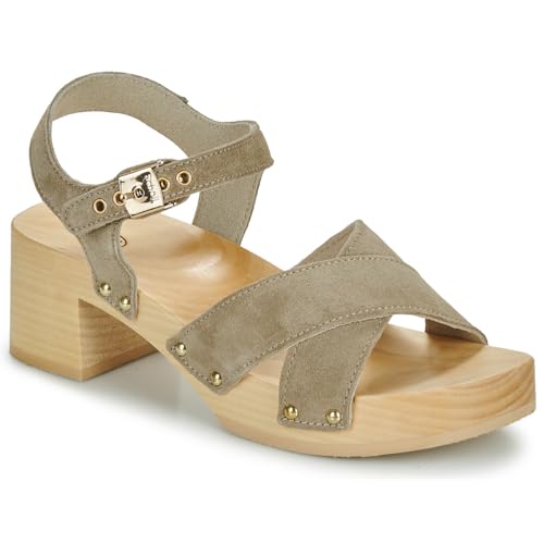 Scholl Damen Pescura Cate Sandale, beige, 35 EU von Scholl