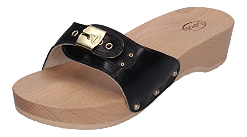 Scholl Damen Pumps Plateau Flach Absatz 40 EU Schwarz Sommer Club Feierliche Anlässe F294911004 von Scholl