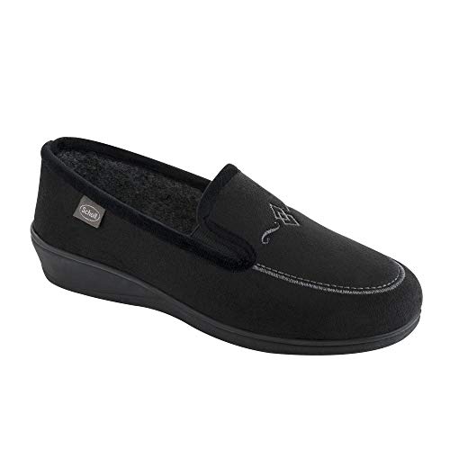 Scholl Damen TIGUANA Slipper, Schwarz (Black) von Scholl