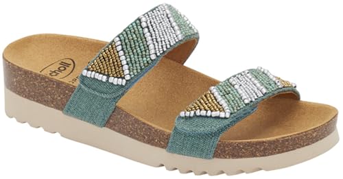 Scholl Damen ZAFIRAH 4.0 Sandale, Denim/Multi, 36 EU von Scholl