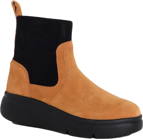 Scholl Damen aprica Chelsea Boot, Cognac, 41 EU von Scholl