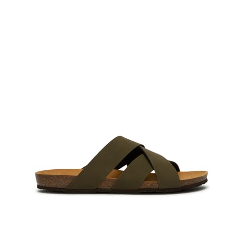 Scholl Herren Didier Sandale, grün, 48 EU von Scholl