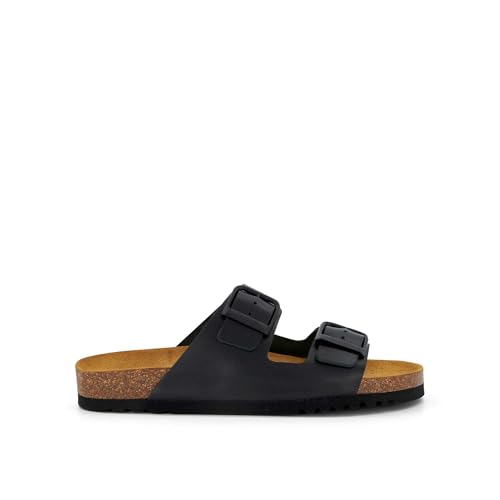 Scholl Herren Julien New Hausschuh, Schwarz, 42 EU von Scholl