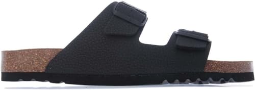 Scholl Herren Julien Sandale, Schwarz, 44.5 EU von Scholl