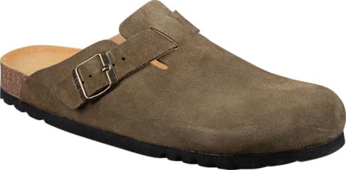 Scholl Herren Olivenbaum Sandale, kaki, 44 EU von Scholl