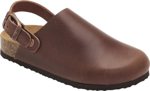 Scholl Jungen Unisex Kinder MOLE Back Strap Sandale, Brown, 28 EU von Scholl