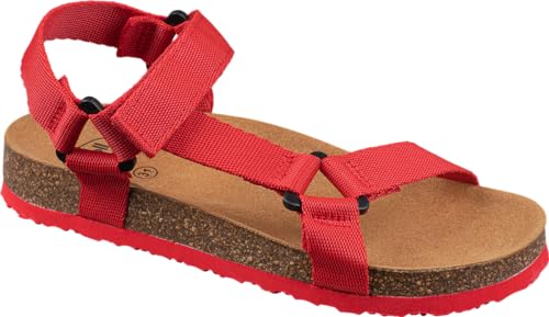 Scholl Jungen Unisex Kinder Monkey Sandale, rot, 28 EU von Scholl