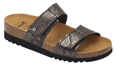 Scholl LUSAKA 2.0 Hausschuhe Farbe Pewter Größe 37, Zinn, 37 EU von Scholl