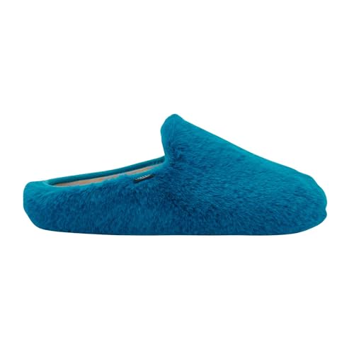 Scholl Damen Maddy Hausschuhe, Turquoise von Scholl