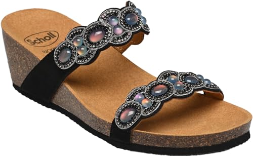 Scholl Ortigia Sommerschuhe für Damen, Farbe Schwarz, Schwarz , 42 EU von Scholl
