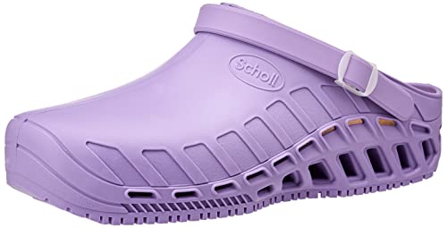 Scholl Unisex Clog Evo Hausschuh, Lilla, 39/40 EU von Scholl