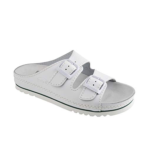 Scholl Unisex F215281065370 Schuh für Medizinisches Fachpersonal, Bianco, 37 EU von Scholl