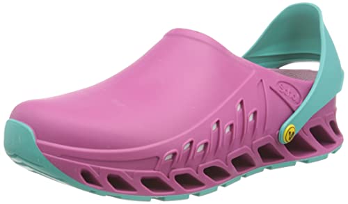 Scholl Evoflex Mixed Sandale, Größe L, 41 EU, Fuchsia von Scholl