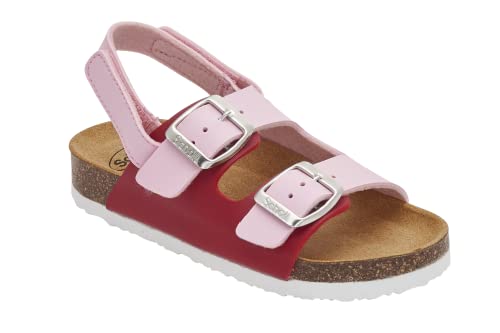 Scholl Turtle, Sandali con cinturino, Bambina - Kids, Rosso/Rosa, 27 von Scholl