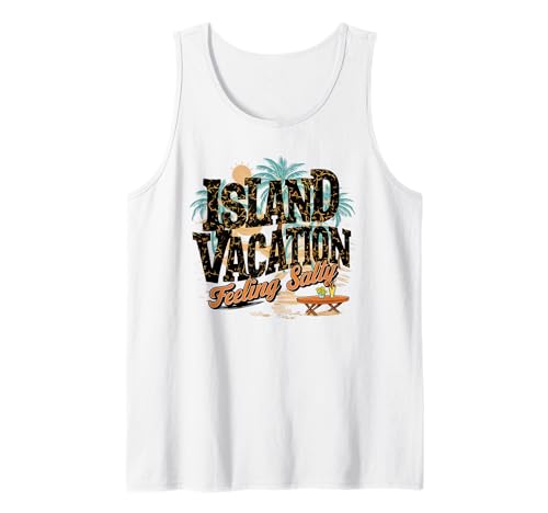 Island Vacation Vibes Lustiges Feeling Salty Sommer-Design für Herren Tank Top von Salty Island Women Apparel Welcome Summer tee