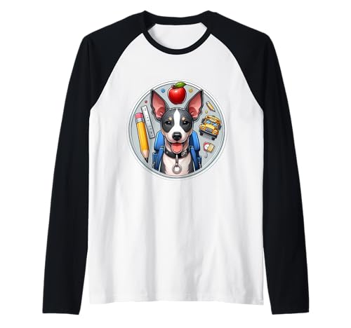 Back To School American Hairless Terrier Hund Jungen Mädchen Kinder Raglan Back To School American Hairless Terrier Hund Jungen Mädchen Kinder Raglan von School American Hairless Terrier Dog Products