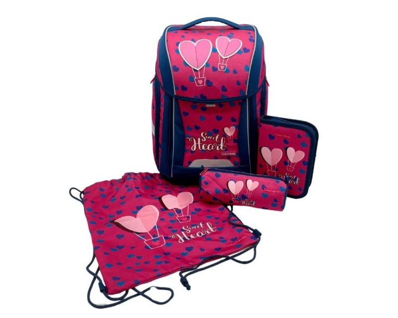 School Buddy Schulranzen Ranzen-Set 4-Teilig, mit höhenverstellbarem Rückensystem School Buddy Schulranzen Ranzen-Set 4-Teilig, mit höhenverstellbarem Rückensystem von School Buddy