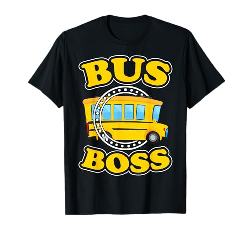 Bus Boss School Bus Driver - Funny School Bus Driver Man T-Shirt Bus Boss School Bus Driver - Funny School Bus Driver Man T-Shirt von School Bus Driver Gifts Co.