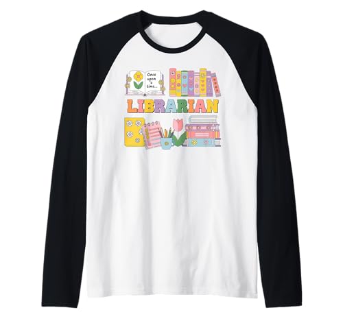 Schulbibliothekar Schulanfang Bibliothek Mitarbeiter Männer Frauen Spaß Raglan Schulbibliothekar Schulanfang Bibliothek Mitarbeiter Männer Frauen Spaß Raglan von School Gift Shopp