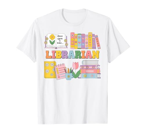 Schulbibliothekar Schulanfang Bibliothek Mitarbeiter Männer Frauen Spaß T-Shirt Schulbibliothekar Schulanfang Bibliothek Mitarbeiter Männer Frauen Spaß T-Shirt von School Gift Shopp