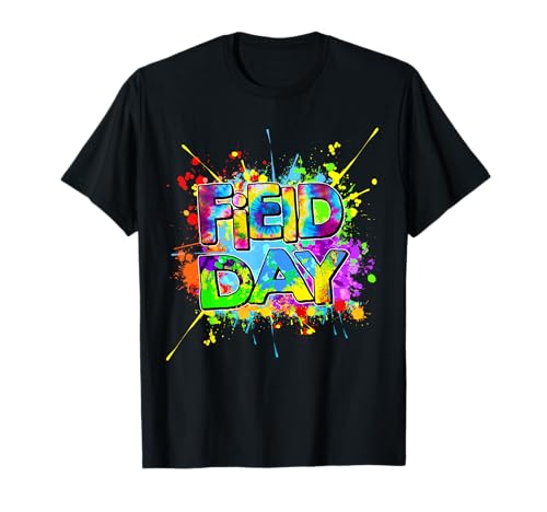 Field Day Fun Day For Teacher Kids Let The Games Begin T-Shirt Field Day Fun Day For Teacher Kids Let The Games Begin T-Shirt von School I'm Just Here for Field Day Student Design