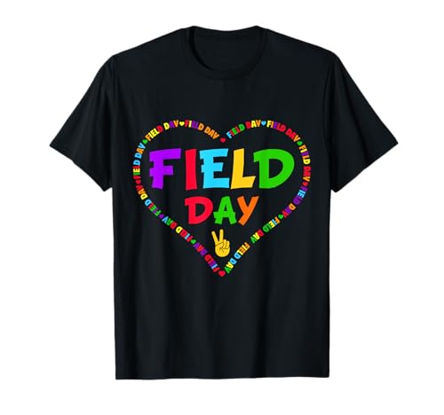 Field Day Fun Day For Teacher Kids Let The Games Begin T-Shirt Field Day Fun Day For Teacher Kids Let The Games Begin T-Shirt von School I'm Just Here for Field Day Student Design