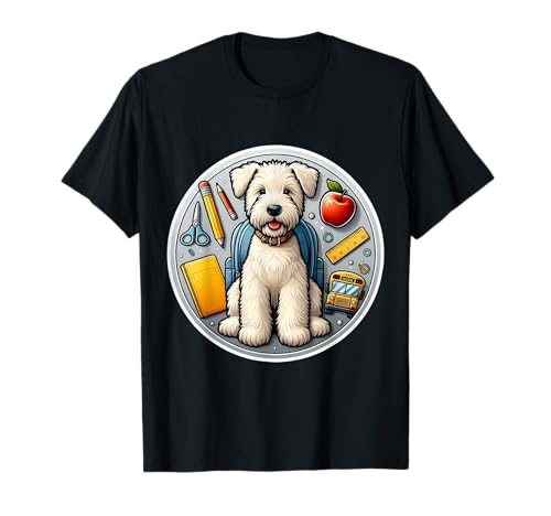 Back to School Weizenterrier, weich beschichtet, für Jungen und Mädchen T-Shirt Back to School Weizenterrier, weich beschichtet, für Jungen und Mädchen T-Shirt von School Soft Coated Wheaten Terrier Dog Products