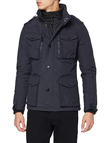 Schott NYC Herren Field Jacke, Blau (Navy), X-Large von Schott NYC