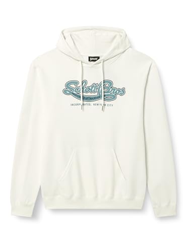 SCHOTT NYC Herren Swjack2 Kapuzenpullover, Off-White, XL von Schott NYC